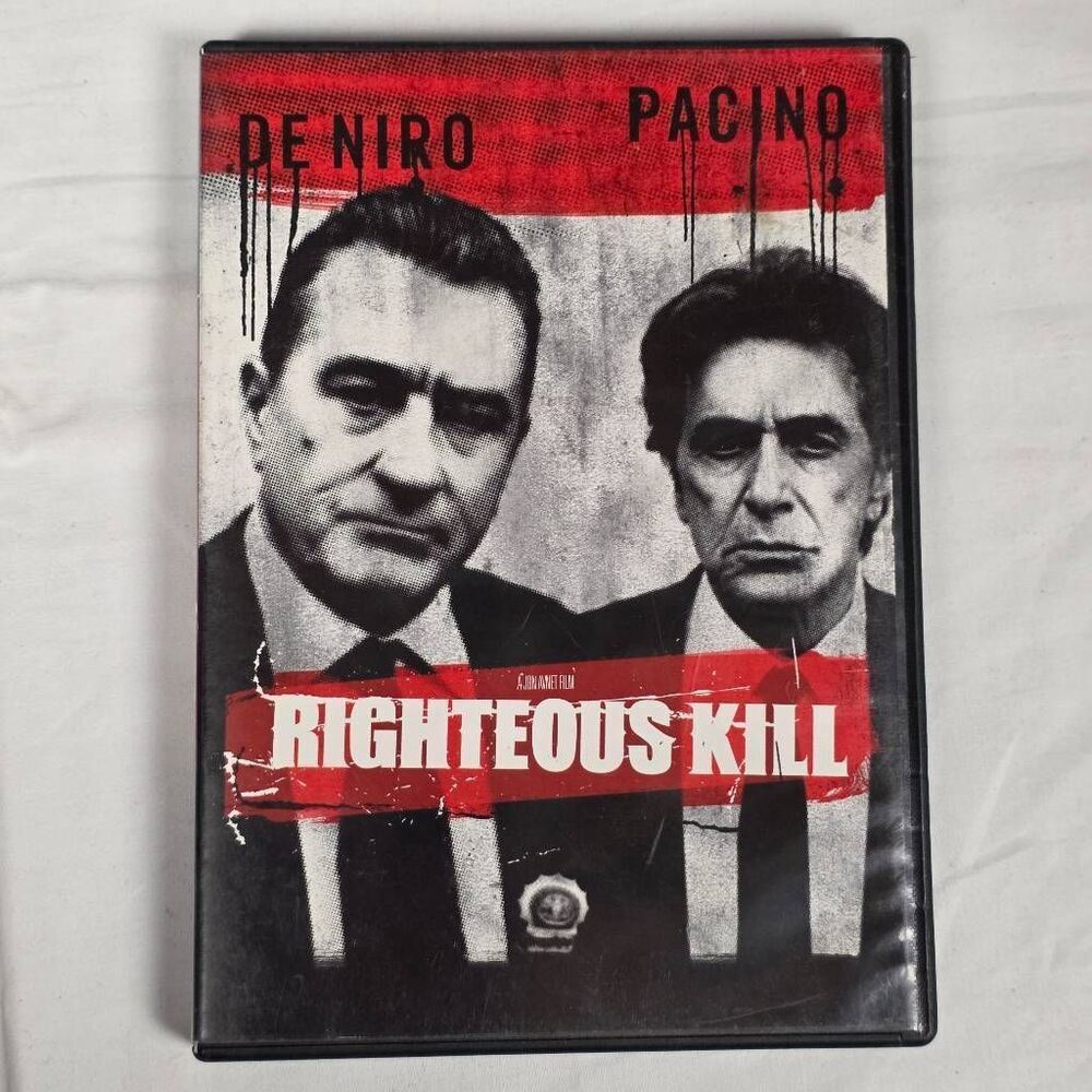 Righteous Kill (DVD, 2008) Robert De Niro, Al Pacino